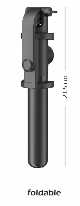 Swissten Bluetooth Selfie Stick Aluminum Tripod For Mobile Phones and GoPro With Remote Control hinta ja tiedot | Selfie-tikut ja -telineet | hobbyhall.fi