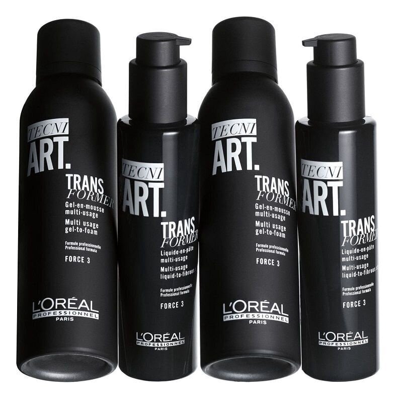 Hiusgeeli-vaahto L'Oreal Professionnel Tecni Art Trans Former Texture Multi-Use Gel-To-Foam Force 3, 150ml hinta ja tiedot | Kampaamotuotteet | hobbyhall.fi