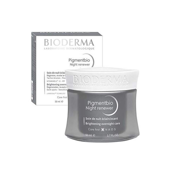 Yökasvovoide Bioderma Pigmentbio Night Renewer, 50 ml hinta ja tiedot | Kasvovoiteet | hobbyhall.fi