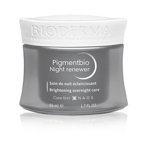 Yökasvovoide Bioderma Pigmentbio Night Renewer, 50 ml hinta ja tiedot | Kasvovoiteet | hobbyhall.fi