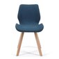 NORE SJ.0159, tummansinisen värinen 4 tuolin setti hinta ja tiedot | Ruokapöydän tuolit | hobbyhall.fi