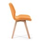 NORE SJ.0159, oranssin värinen 4 tuolin setti hinta ja tiedot | Ruokapöydän tuolit | hobbyhall.fi