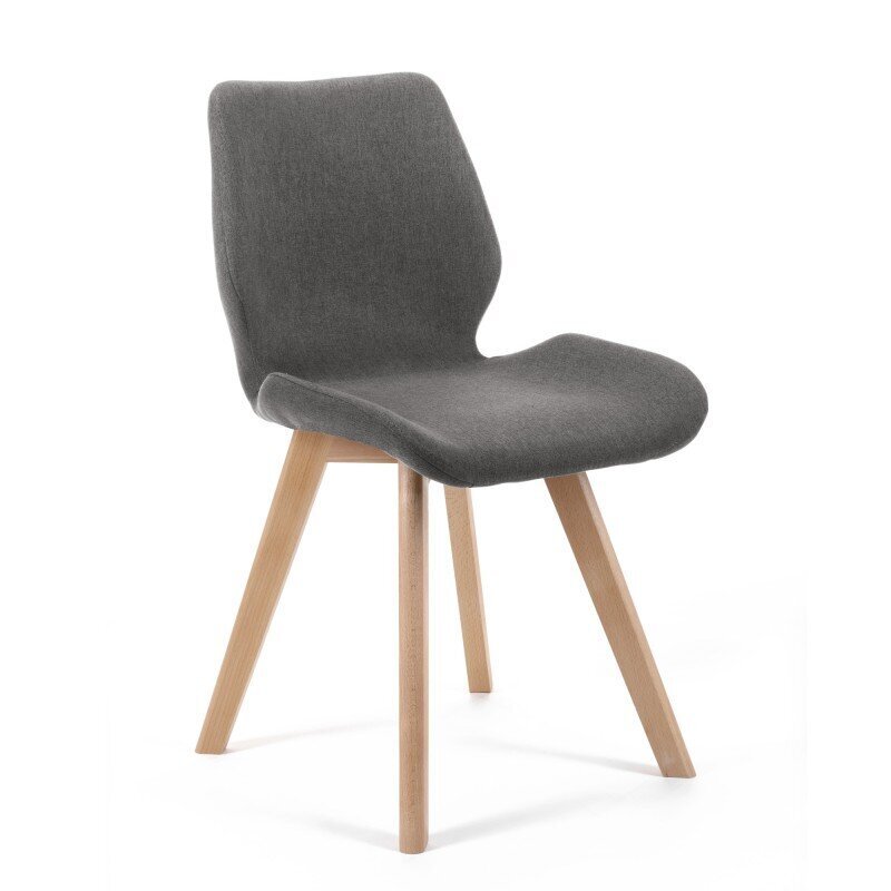 NORE SJ.0159, harmaan värinen 4 tuolin setti hinta ja tiedot | Ruokapöydän tuolit | hobbyhall.fi