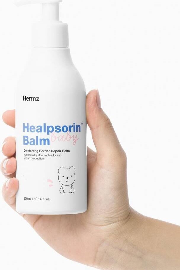 Hermz Healpsorin Baby vartalobalsami, 300 ml hinta ja tiedot | Lasten ja äitiysajan kosmetiikka | hobbyhall.fi