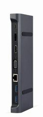 Dokstacija Gembird USB Type-C 9-in-1 hinta ja tiedot | Adapterit | hobbyhall.fi