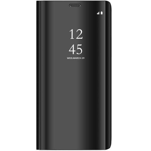 Mocco Clear View Cover Case For Samsung Galaxy A14 5G Black hinta ja tiedot | Puhelimen kuoret ja kotelot | hobbyhall.fi