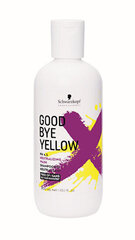 Goodbye Yellow by Schwarzkopf Shampoo, 300ml hinta ja tiedot | Shampoot | hobbyhall.fi
