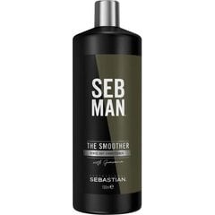 Hiushoitoaine Sebastian Seb Man The Smoother Conditioner 1000ml hinta ja tiedot | Sebastian Professional Hajuvedet ja kosmetiikka | hobbyhall.fi