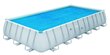 Allaskansi Bestway Flowclear Solar, 671x366 cm/732x366 cm, sininen hinta ja tiedot | Uima-allastarvikkeet | hobbyhall.fi