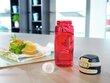 Pullo LEIFHEIT Tritan Flip, 550 ml, punainen hinta ja tiedot | Juomapullot | hobbyhall.fi