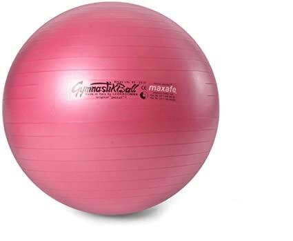 Voimistelupallo Original Pezzi Gymnastik Ball Maxafe 53 cm, punainen hinta ja tiedot | Voimistelupallot | hobbyhall.fi