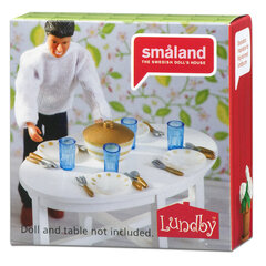 LUNDBY Ruokailuastiasto hinta ja tiedot | Lundby Lapset | hobbyhall.fi