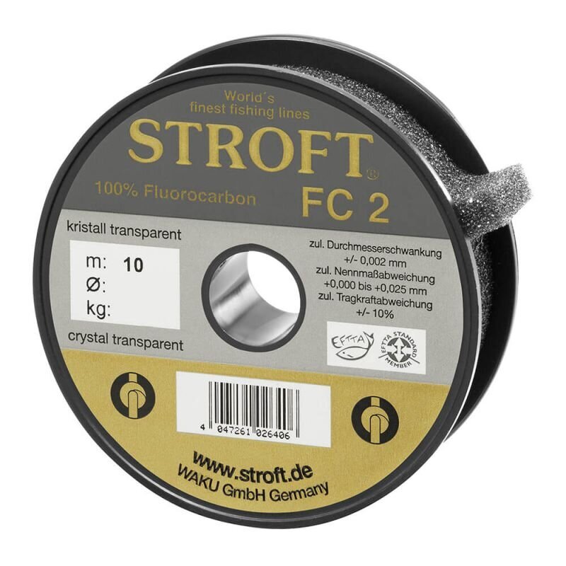 Fluorihiilisiima Stroft FC2 25 m hinta ja tiedot | Siimat | hobbyhall.fi