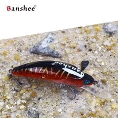 Viehe Banshee Crankbait 45 mm 4,7 g GO-CM001, punainen hinta ja tiedot | Banshee Vapaa-aika | hobbyhall.fi