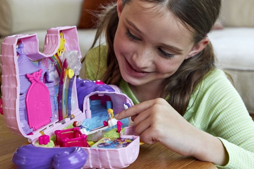 Polly Pocket leikkisetti, Unicorn Party GVL88 hinta ja tiedot | Tyttöjen lelut | hobbyhall.fi