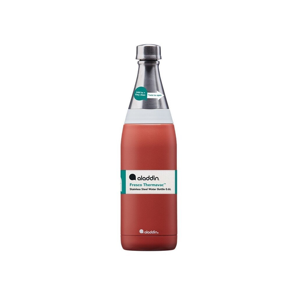 Termospullo Fresco Thermavac Vesipullo 0,6l, terrakotta hinta ja tiedot | Juomapullot | hobbyhall.fi