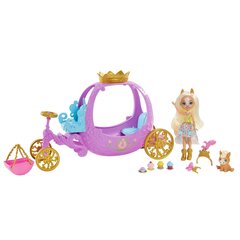 Nukke ja kärryt Royal Carriage Set Enchantimals, GYJ16 hinta ja tiedot | Tyttöjen lelut | hobbyhall.fi