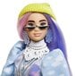 Doll Barbie Extra vaaleanpunaisella mekolla. hinta ja tiedot | Tyttöjen lelut | hobbyhall.fi