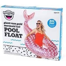 Puhallettava uimarengas BigMouth Mermaid MAX BMPF-0032-EU hinta ja tiedot | Puhallettavat vesilelut ja uima-asusteet | hobbyhall.fi