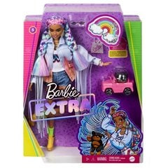 Barbie Extra -nukke farkkutakissa hinta ja tiedot | Tyttöjen lelut | hobbyhall.fi