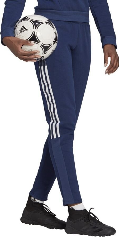 Naisten housut Adidas Tiro21 Sweat Pant W, sininen hinta ja tiedot | Jalkapallovaatteet ja -varusteet | hobbyhall.fi