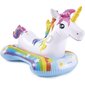 Ilmatäytteinen lautta Intex Unicorn Ride-On, 163x86 cm hinta ja tiedot | Puhallettavat vesilelut ja uima-asusteet | hobbyhall.fi