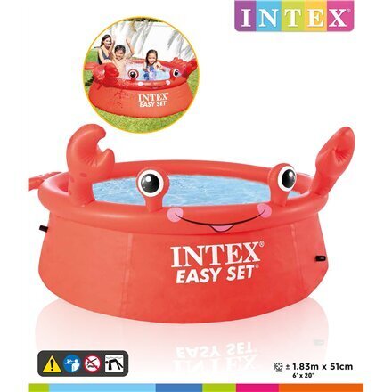 Ilmatäytteinen allas Intex Easy Set 26100NP 183x51 cm hinta ja tiedot | Uima-altaat | hobbyhall.fi
