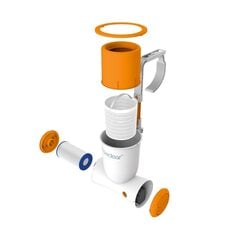 Allassuodatin Bestway Flowclear Skimatic Skimmer Combo, 2574 l/h hinta ja tiedot | Uima-altaan suodattimet | hobbyhall.fi