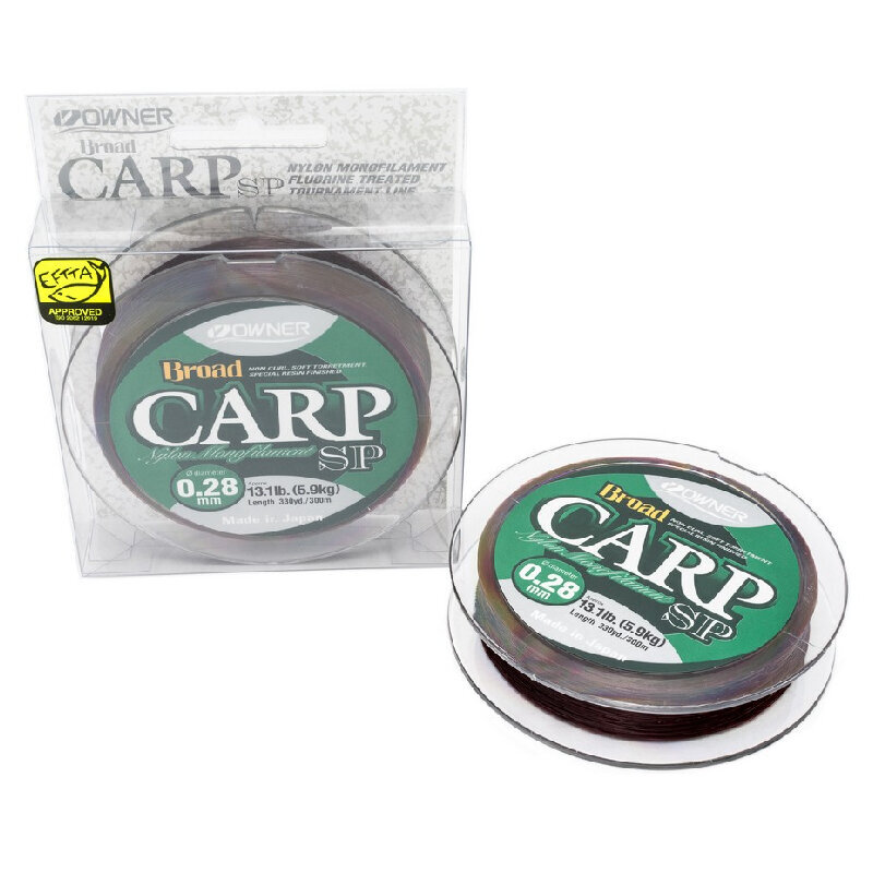 Siima OWNER Broad-Carp 300m 0,26mm hinta ja tiedot | Siimat | hobbyhall.fi