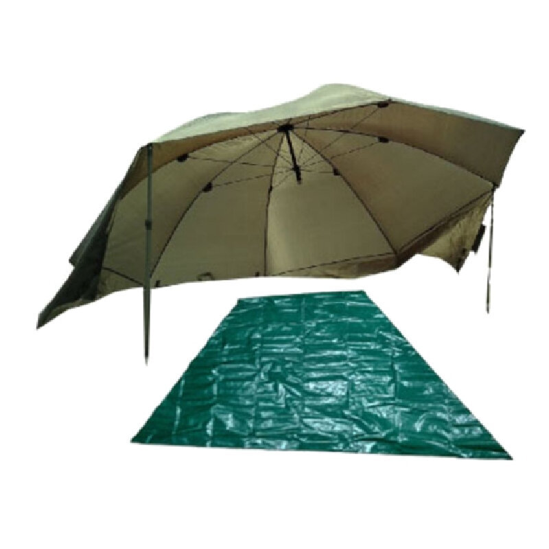 Kalastusretken sateenvarjo (250 cm 4,20 kg Vihreä) hinta ja tiedot | Muut kalastustarvikkeet | hobbyhall.fi