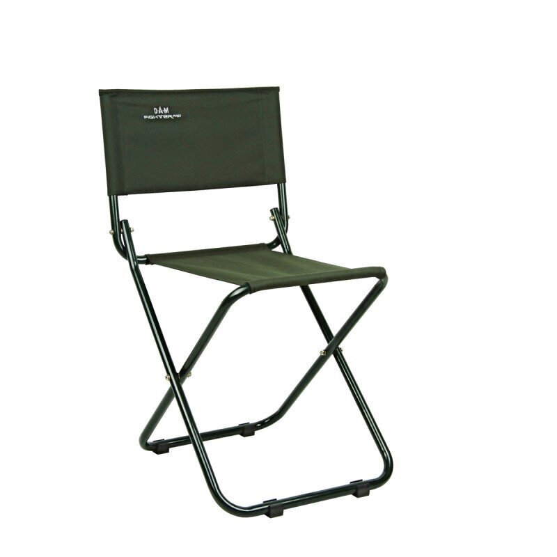 Taitettava tuoli DAM Fighter Pro Chair, musta hinta ja tiedot | Retkeilyvarusteet | hobbyhall.fi