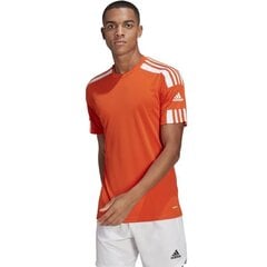 Jalkapallopaita Adidas Squadra 21, oranssi hinta ja tiedot | Jalkapallovaatteet ja -varusteet | hobbyhall.fi