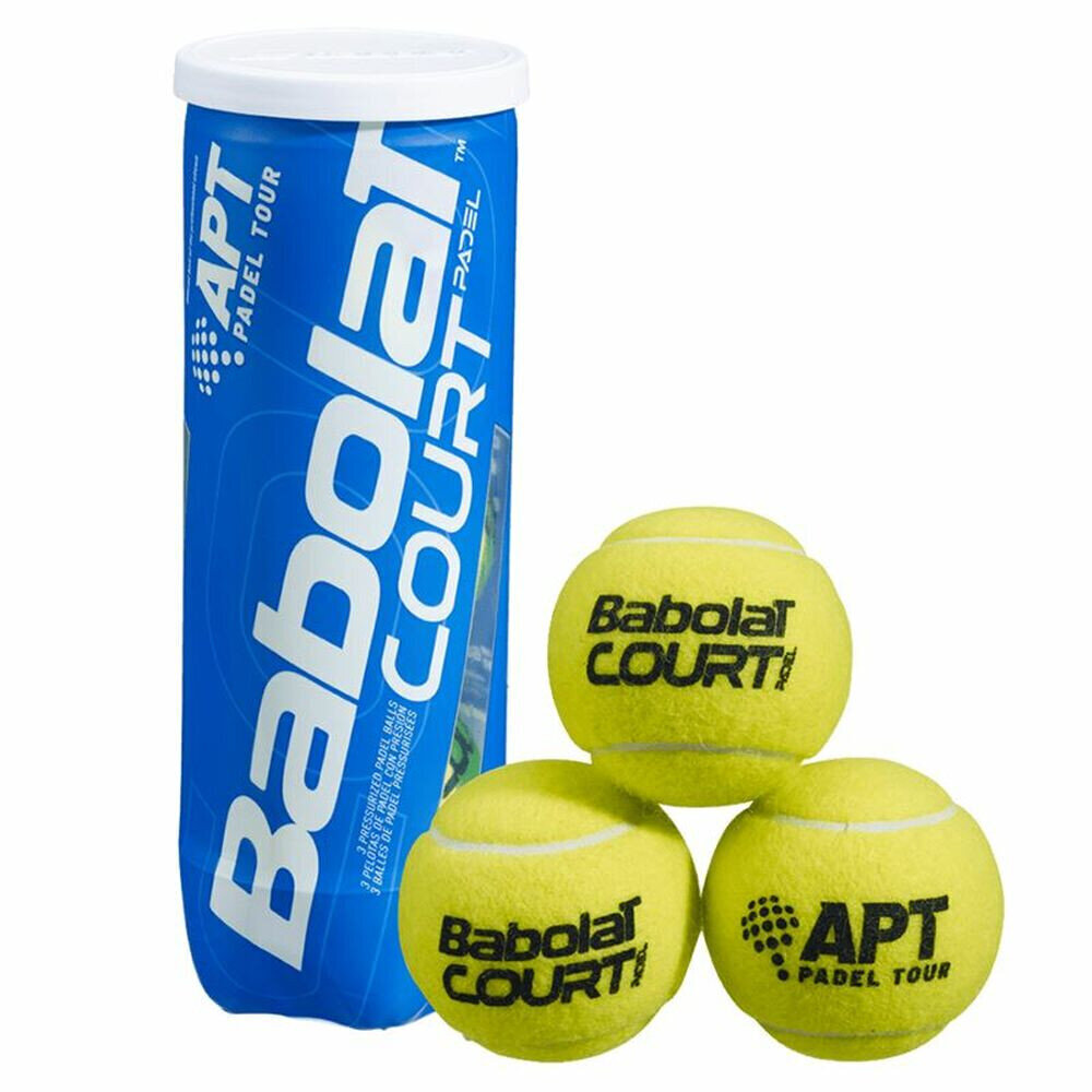 Padel pallot Babolat Court 3 kpl hinta ja tiedot | Padel | hobbyhall.fi