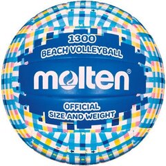Rantalentopallopallo MOLTEN V5B1300, sininen/keltainen hinta ja tiedot | Molten Lentopallo | hobbyhall.fi
