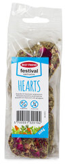 Best Friend Festival Exclusive Delicious Hearts herkku jyrsijöille 105G hinta ja tiedot | Jyrsijöiden ruokinta | hobbyhall.fi