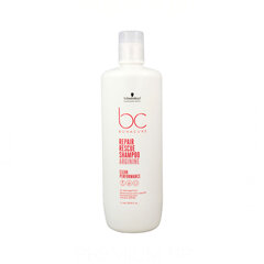 Shampoo Schwarzkopf Bonacure Repair Rescue Shampoo 1000ml hinta ja tiedot | Shampoot | hobbyhall.fi