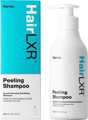 Kuoriva hiusshampoo Hermz HairLXR, 300 ml hinta ja tiedot | Shampoot | hobbyhall.fi