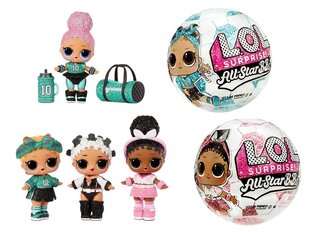 MGA L.O.L. SURPRISE! All Star Glitter -nukke hinta ja tiedot | Tyttöjen lelut | hobbyhall.fi