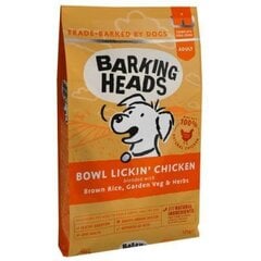 Barking Heads kuivaruoka keskikokoisille koirille kanalla, 12kg hinta ja tiedot | Koiran kuivaruoka | hobbyhall.fi
