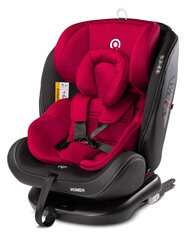 Turvaistuin Caretero Mundo, 0-36 kg Isofix 360°, punainen hinta ja tiedot | Turvaistuimet | hobbyhall.fi