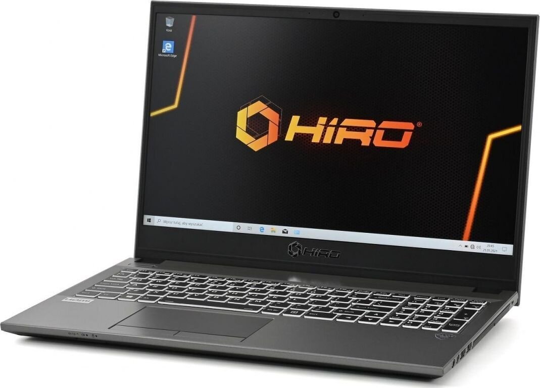 Hiro Laptop HIRO BX151 15,6&quot; - i3-1115G4,16GB RAM, 512GB SSD M.2, W11 hinta ja tiedot | Kannettavat tietokoneet | hobbyhall.fi