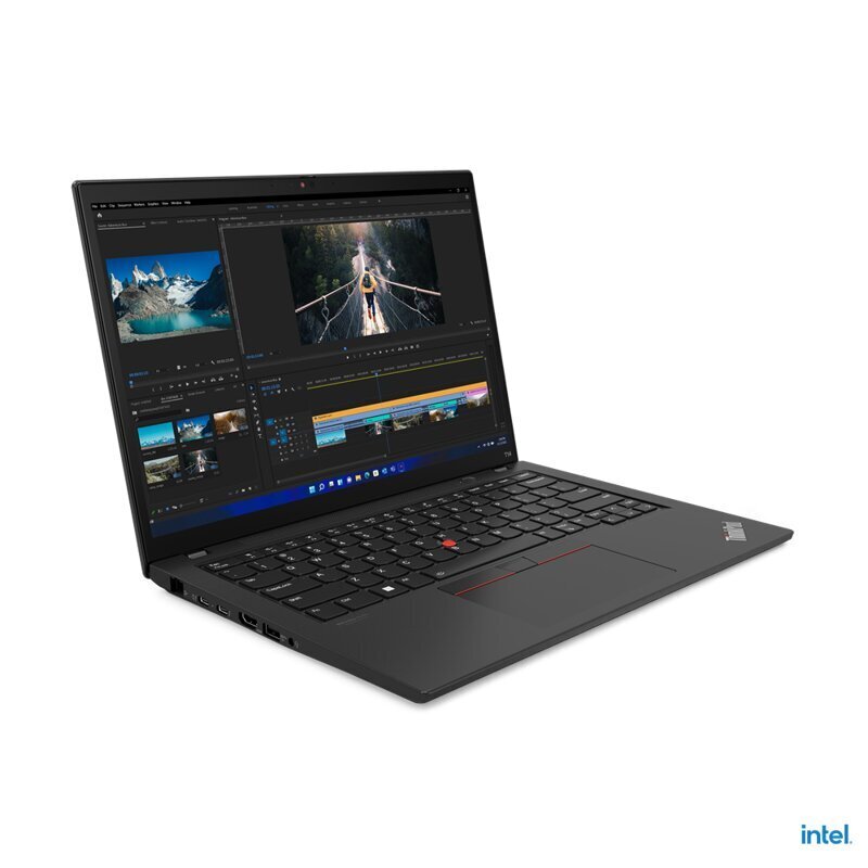 Lenovo ThinkPad T14 (Gen 3) Black, 14 ", IPS, WUXGA, 1920 x 1200, Anti-glare, Intel Core i7, i7-1255U, 16 GB, SSD 512 GB, Intel Iris Xe Graphics, No Optical drive, Windows 11 Pro, 802.11ax, Bluetooth version 5.2, LTE Upgradable, Keyboard language Nordic hinta ja tiedot | Kannettavat tietokoneet | hobbyhall.fi