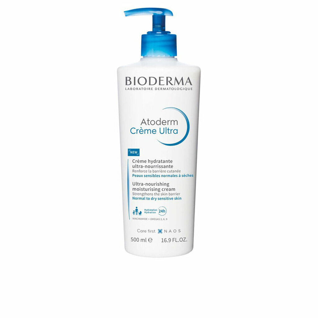 Vartalovoide Bioderma Atoderm, 500 ml hinta ja tiedot | Vartalovoiteet ja -emulsiot | hobbyhall.fi