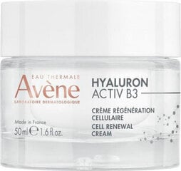 Uudistava kasvovoide Avene Hyaluron Activ B3 Cell Regenerating Cream, 50ml hinta ja tiedot | Kasvovoiteet | hobbyhall.fi