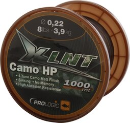 Tamiil Prologic XLNT HP 1000m 18lbs 8.1kg 0.35mm Camo (44694) hinta ja tiedot | Siimat | hobbyhall.fi