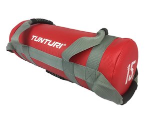 Tunturi 15 kg, punaisen värinen painosäkki hinta ja tiedot | Käsipainot, kahvakuulat ja voimaharjoittelu | hobbyhall.fi