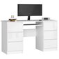 NORE A11 työpöytä, valkoinen hinta ja tiedot | Tietokonepöydät ja työpöydät | hobbyhall.fi