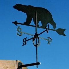 Tuuliviiri karhu hinta ja tiedot | Puutarhakoristeet | hobbyhall.fi