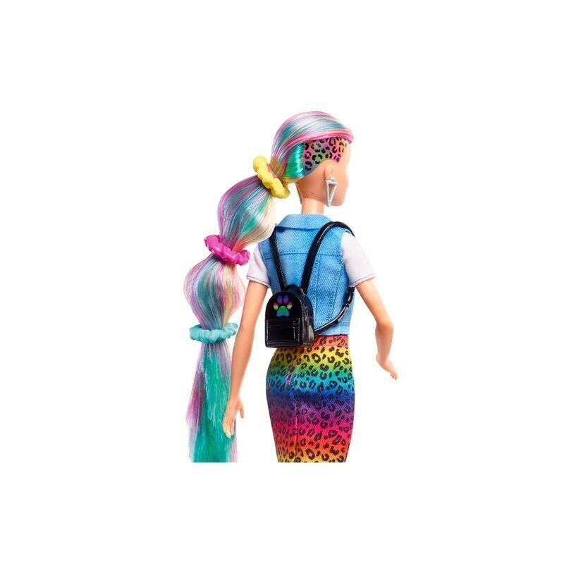 Barbie nukke sateenkaarenvärisillä hiuksilla hinta ja tiedot | Tyttöjen lelut | hobbyhall.fi