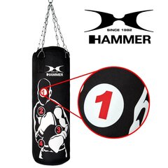 Nyrkkeilysäkki Hammer Sparring Pro, 100x30 cm hinta ja tiedot | Kamppailulajit | hobbyhall.fi
